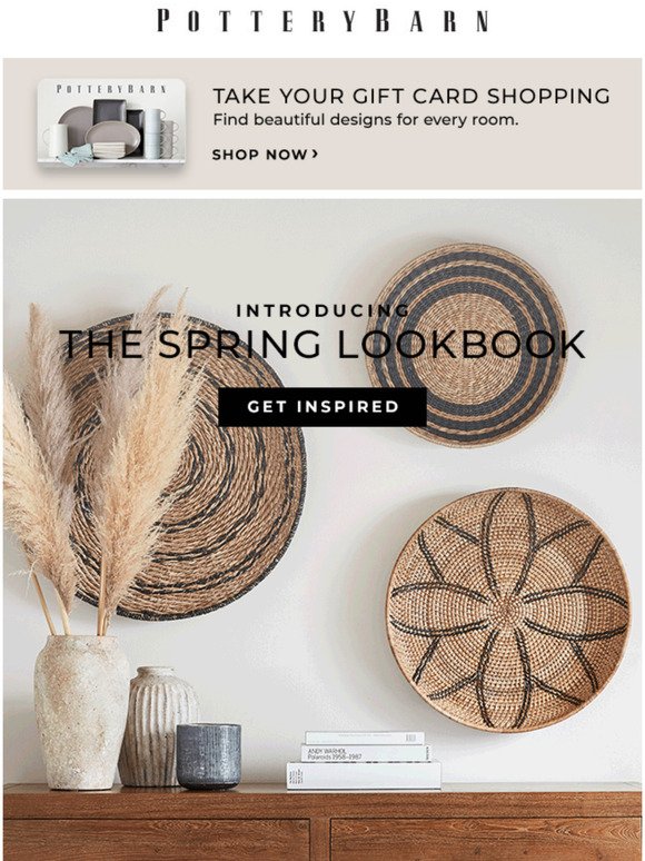Pottery Barn Email Newsletters: Shop Sales, Discounts, and Coupon Codes