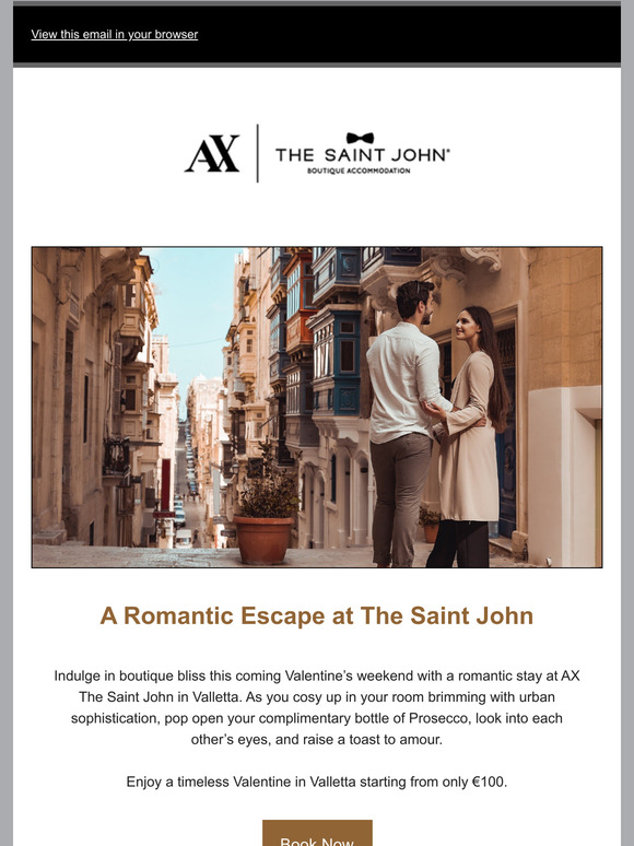💖 Celebrate a timeless Valentine's at The Saint John
