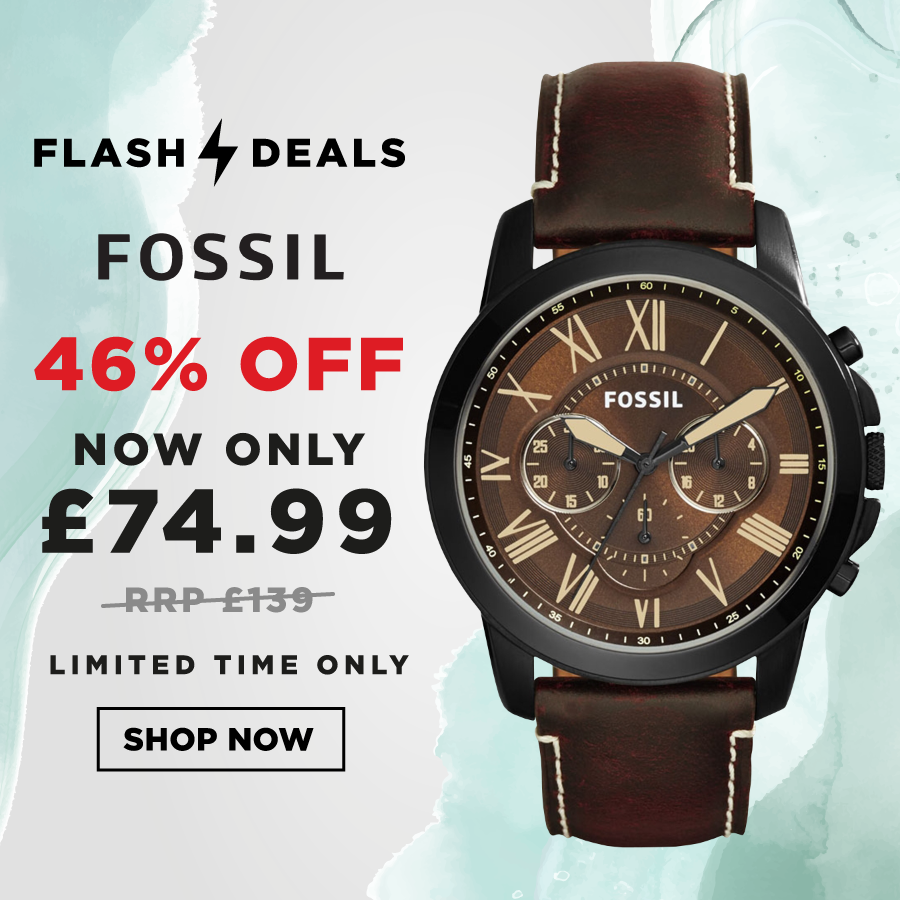 Watches2U: 46% off Fossil men's watch 