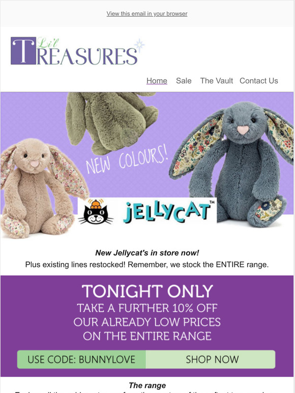discount jellycat