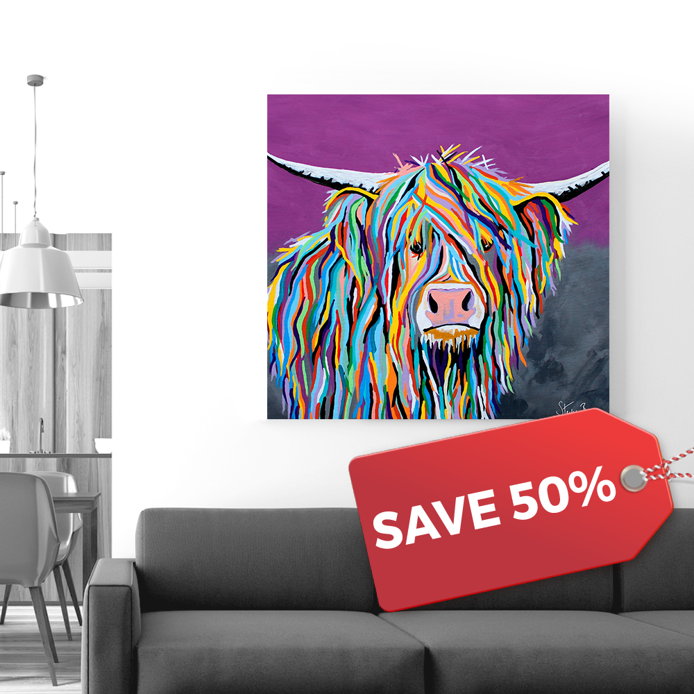 Angus McCoo - Canvas Prints - Large 30'' x 30''