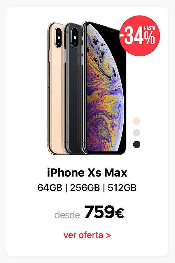iPhone xs Max