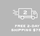Free 2-day Shipping $75+