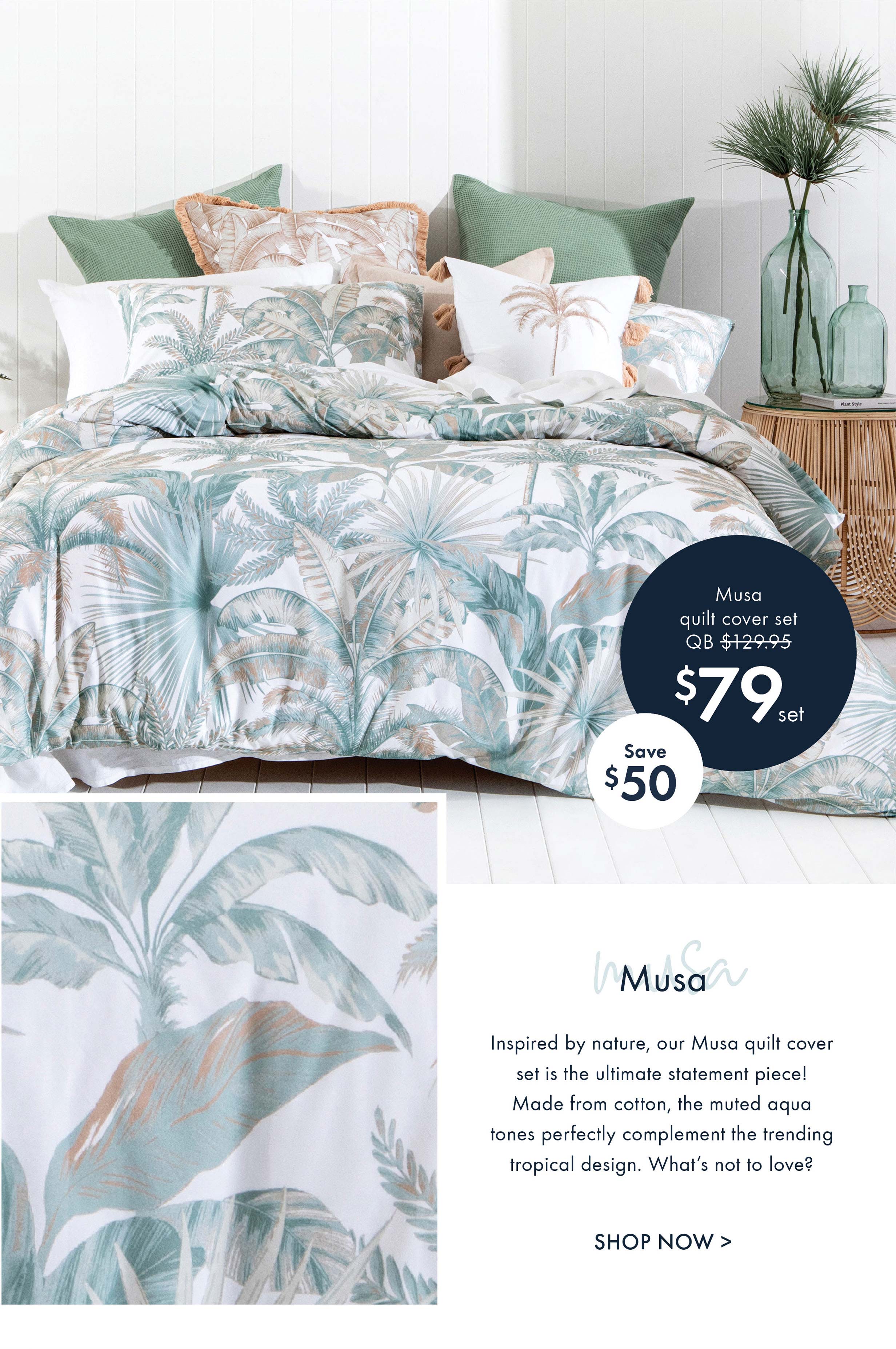 musa quilt cover