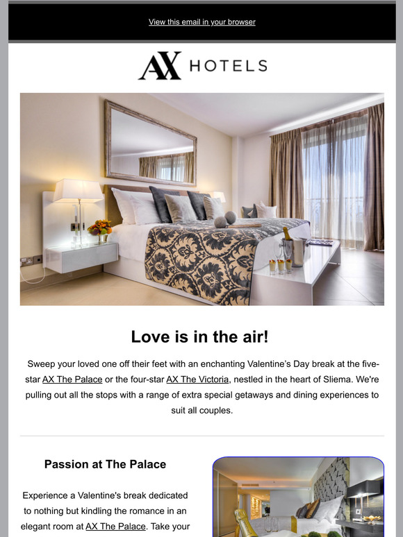 💕 Make it a magical Valentine's with AX Hotels