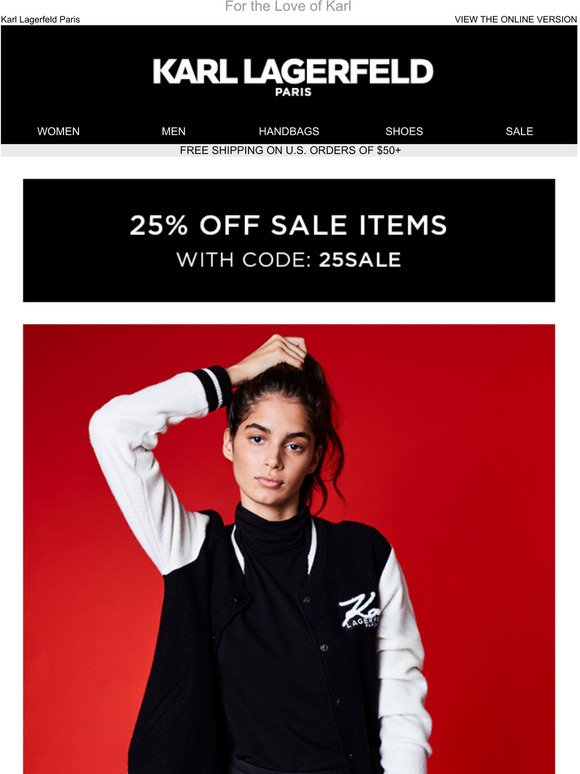 Dekking Knikken Gering Karl Lagerfeld Paris Email Newsletters: Shop Sales, Discounts, and Coupon  Codes - Page 9