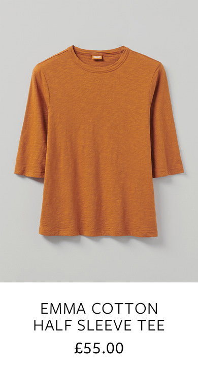 Emma Cotton Half Sleeve Tee
