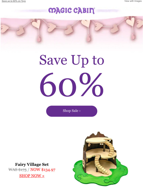 Save on Magic Cabin Exclusives!