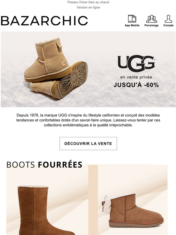 bazarchic ugg