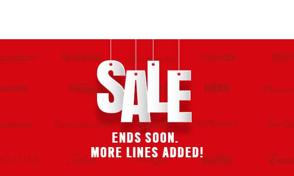 Sale. Ends soon. More lines added!