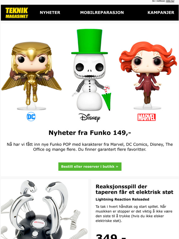 funko pop teknikmagasinet