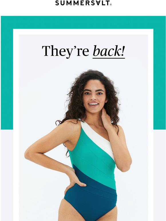 Summersalt A BestSelling Suit is Back In Stock Milled