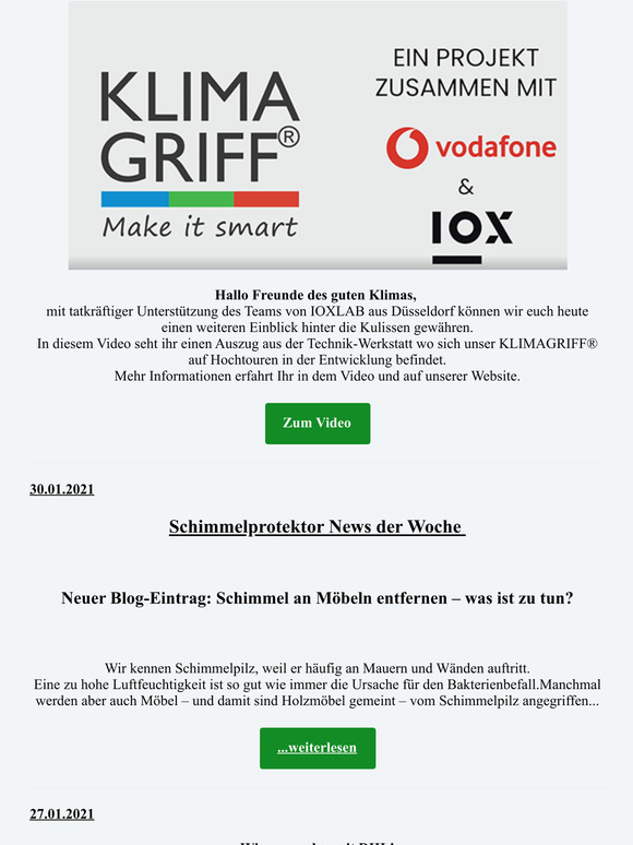 Sonder-Newsletter - Klimagriff - Einblicke in die Technik