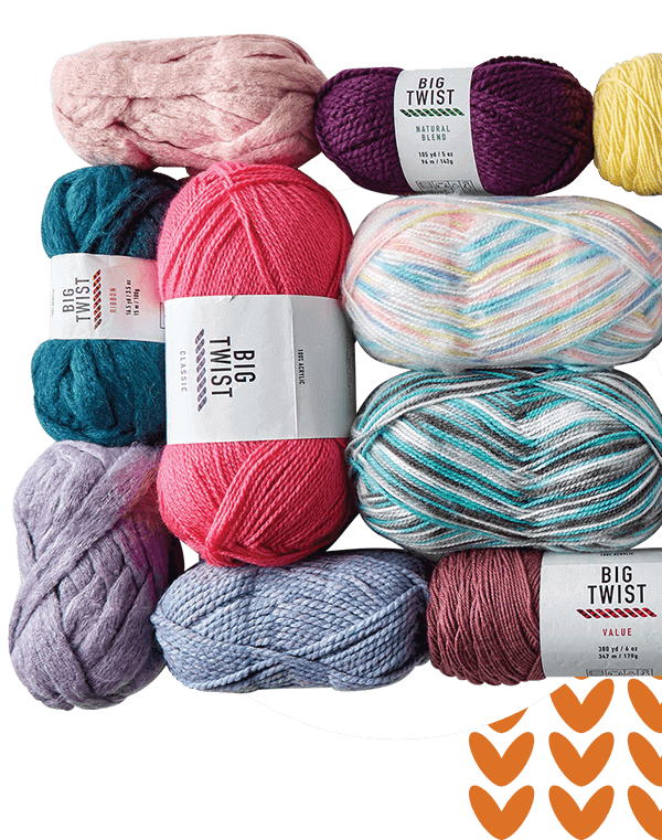 Big Twist Yarn.