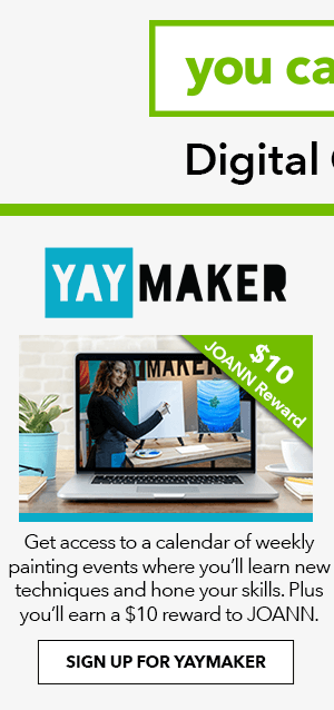 YOU CAN DO IT! Digital Classes. Sign up for YAYMAKER.