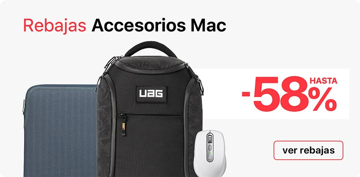 rebajas accesorios mac