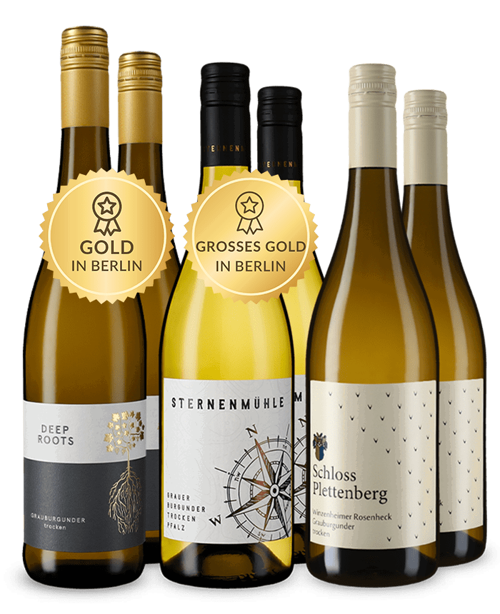 2019er Grauburgunder-Highlights:  Grauburgunder: Die 2019er Top-Entdeckungen im 3x2-Paket