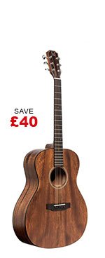 James Neligan Guitars Acoustic auditorium guitar with solid mahogany top, Dovern series
