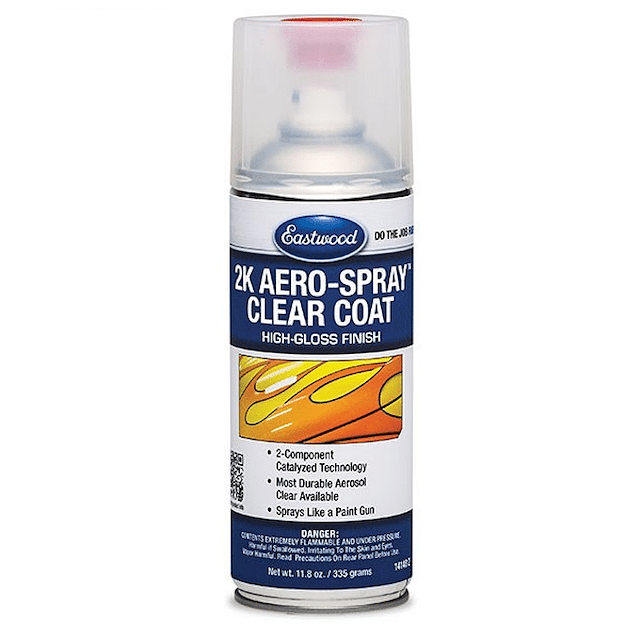 Eastwood 2K AeroSpray High Gloss Clear Coat 335ml