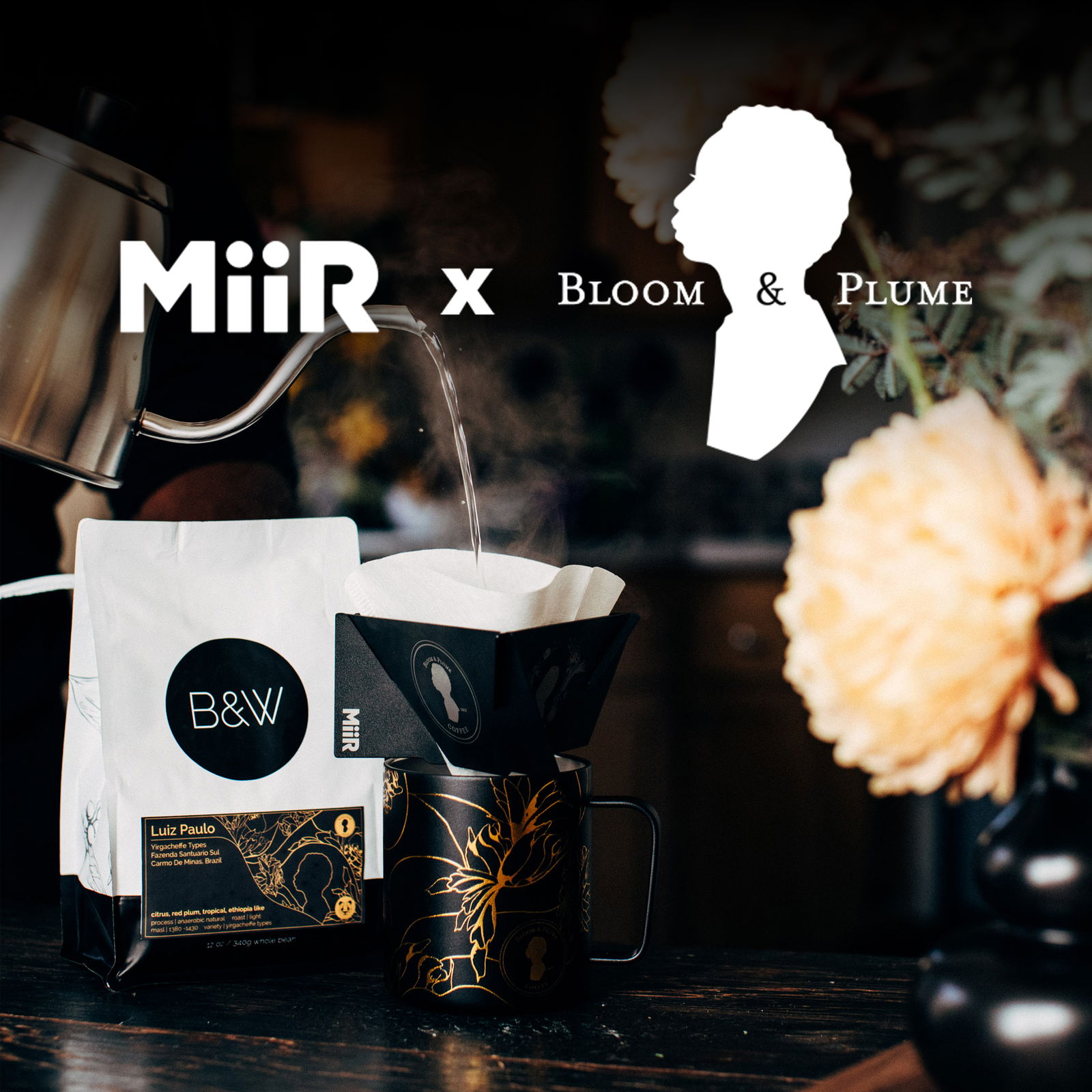 Bright Black x Miir Travel Mug