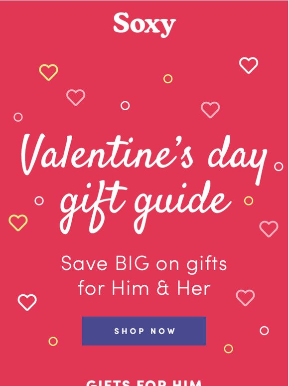 SAVE 40% Off Valentines Day Gifts 💗