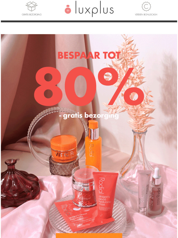 De week begint met het beste van Luxplus! 🎉 Waar ga je jezelf deze week op trakteren?