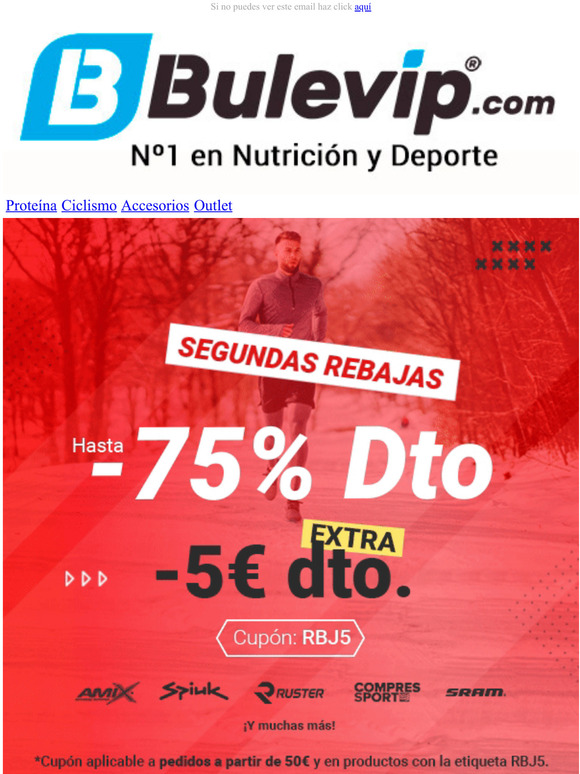 📣  2ºRebajas con hasta -75% en Primeras Marcas + 5€ DTO...