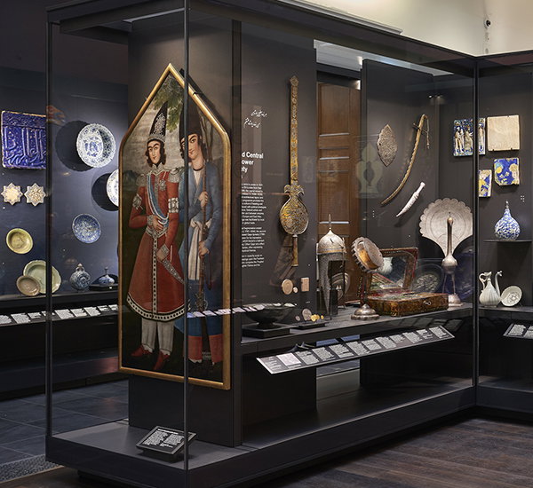 Inside the Albukhary Foundation Gallery of the Islamic world