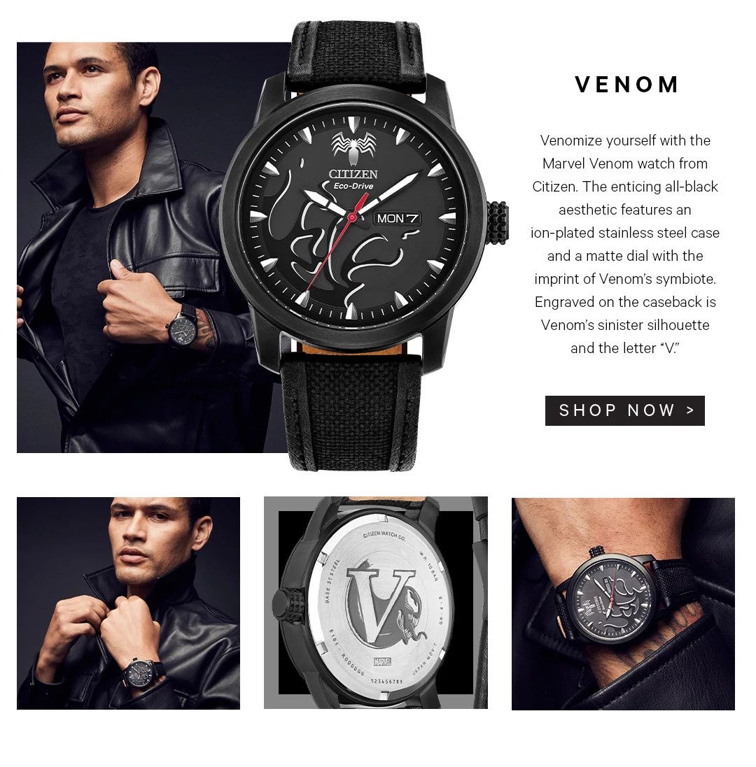 Venom watch hot sale now free