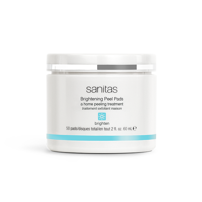 sanitas brightening peel pads