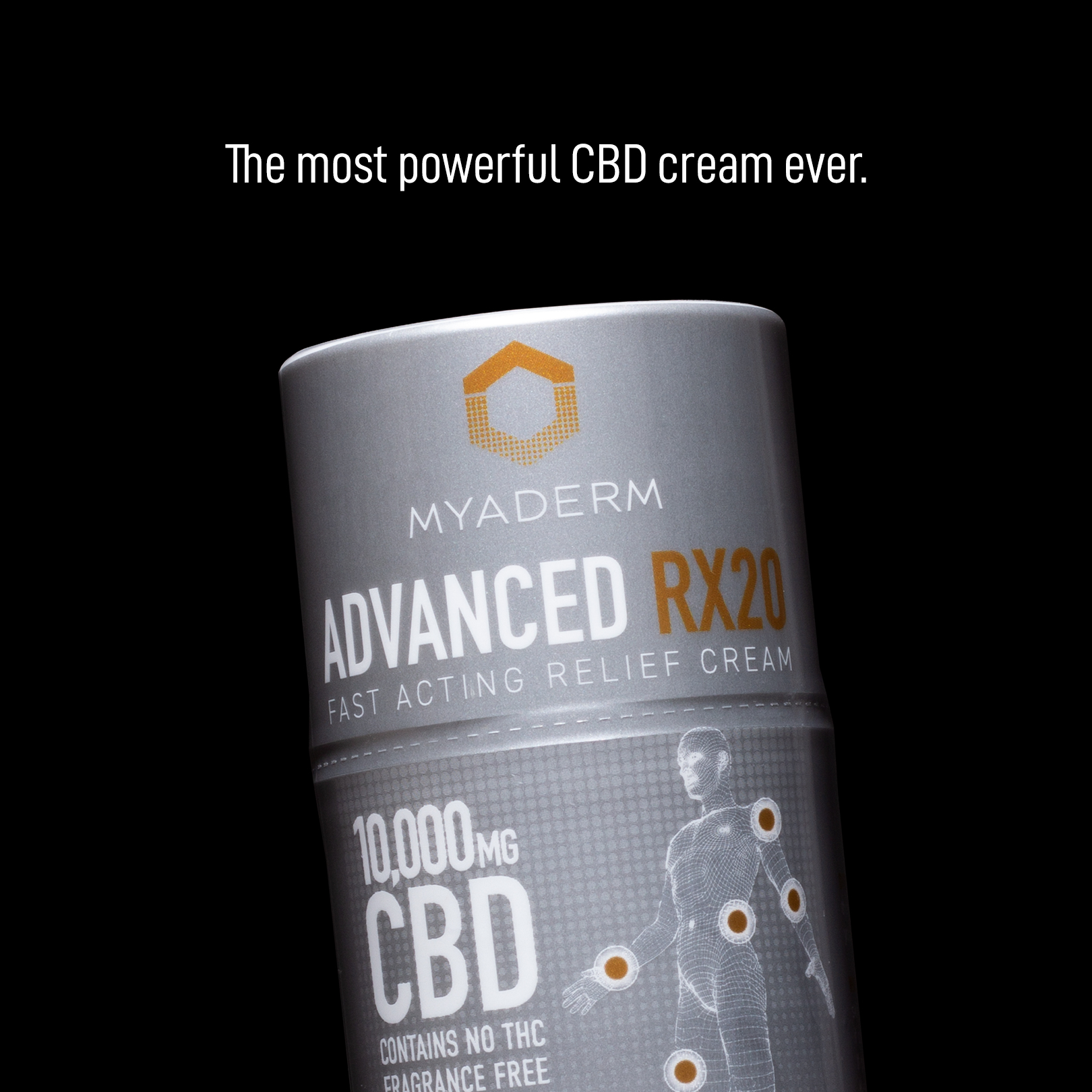 Myaderm The Most Powerful CBD Cream Ever Advanced RX20 10,000 mg of