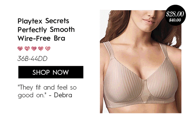 Secrets Perfectly Smooth Wire-Free Bra