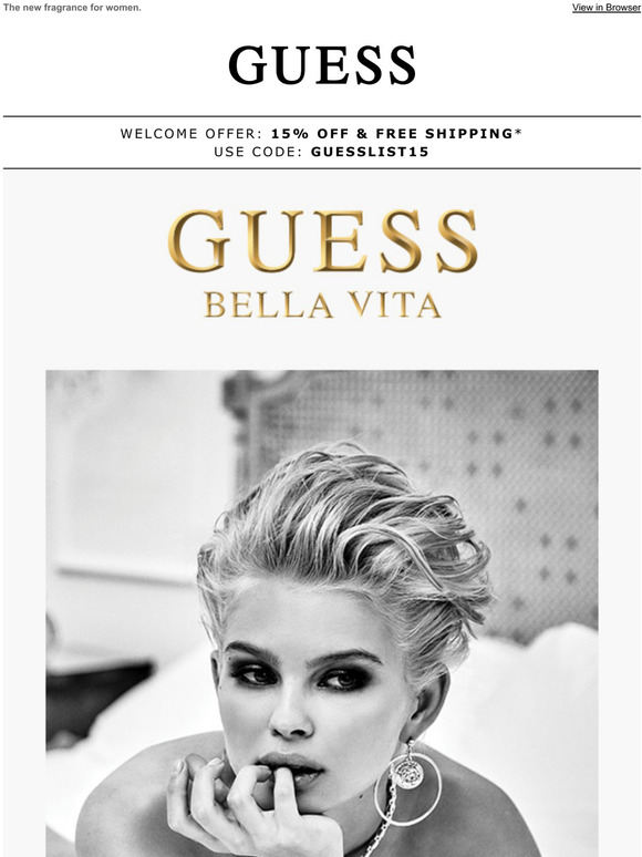 Guess Marciano Introducing Bella Vita Milled Guess Marciano Introducing Bella Vita Milled