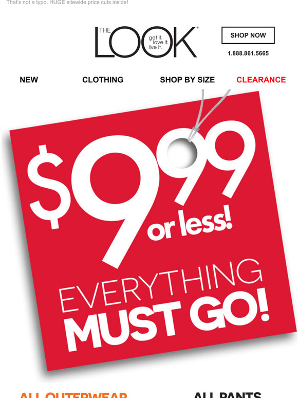 Absolutely Everything Is $9.99 or Less!
