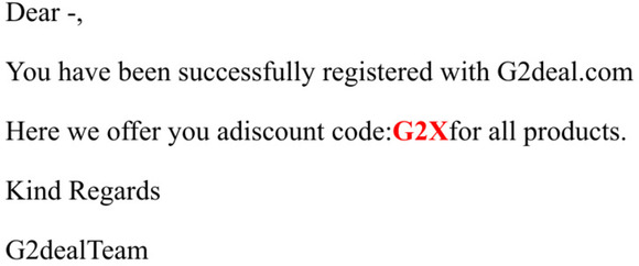 g2deal: Registration