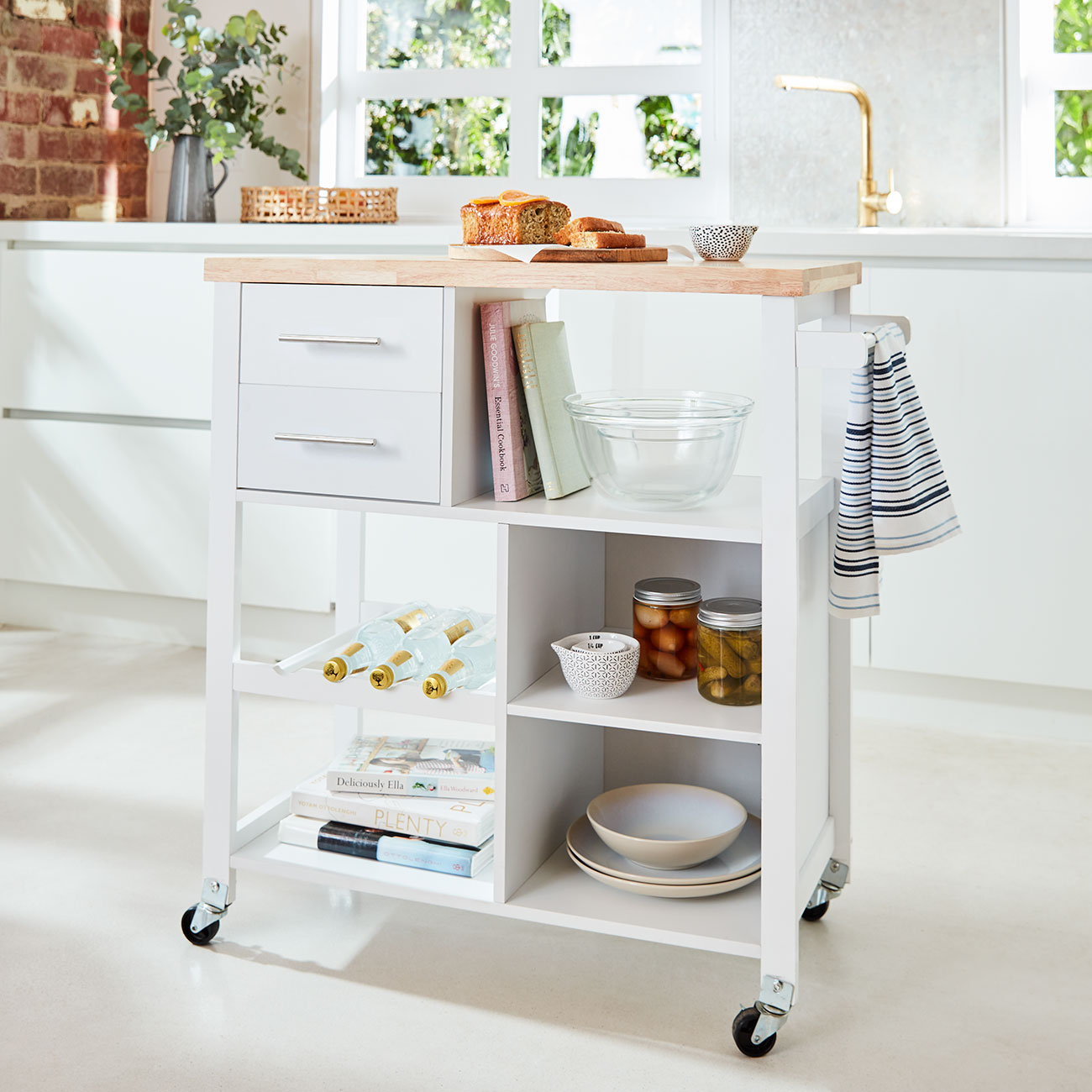 Ideal Kitchen Island Trolley Kmart Laminex Bathroom Benchtops