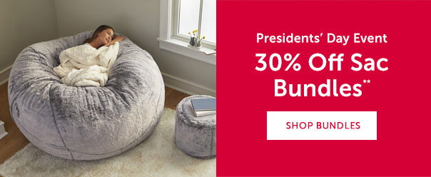Presidents' Day Event | 30% Off Sac Bundles** | SHOP BUNDLES >>
