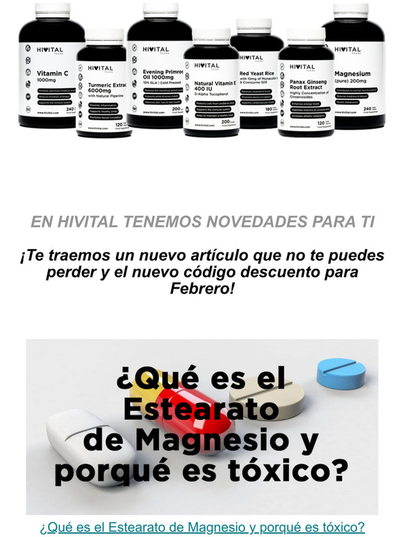 DESCUENTO 20% en Febrero