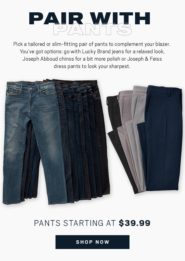 Men's Wearhouse A blazer moment how to style this MVP Milled