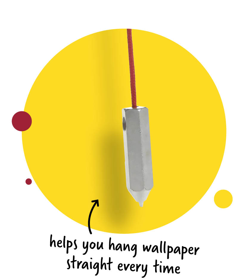 wilko metal plumb bob