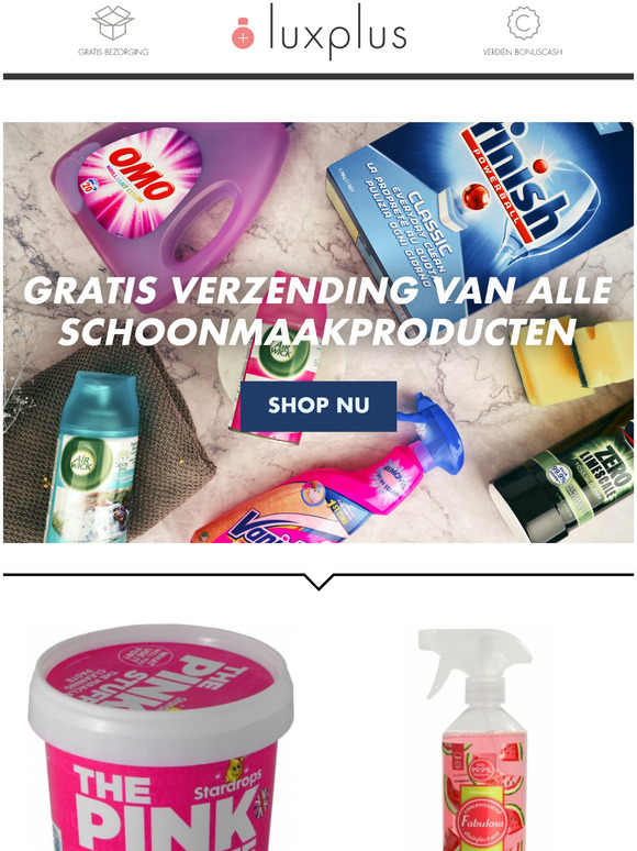 Schoonmaak favorieten terug op voorraad 👏💫