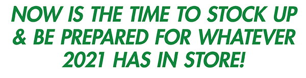 Now Is The Time To Stock Up