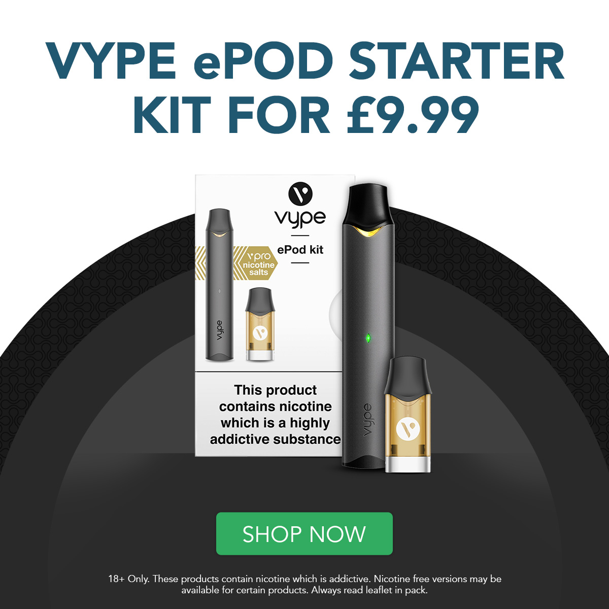 Vip Electronic Cigarette Vype Epod Starter Kit For 9 99 Milled