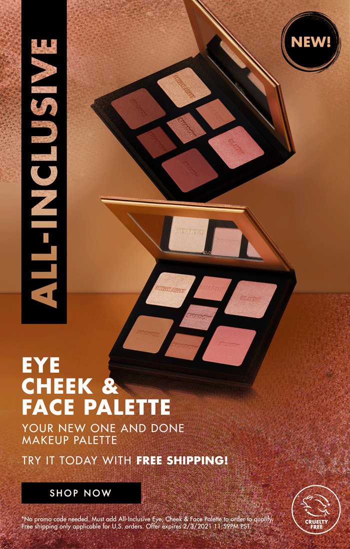All-Inclusive Eye, Cheek & Face Palette - Milani