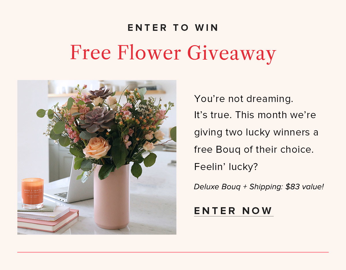 Free Flower Giveaway