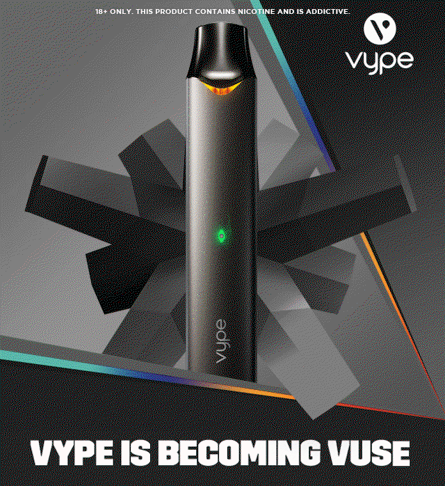 Vype is becoming Vuse
