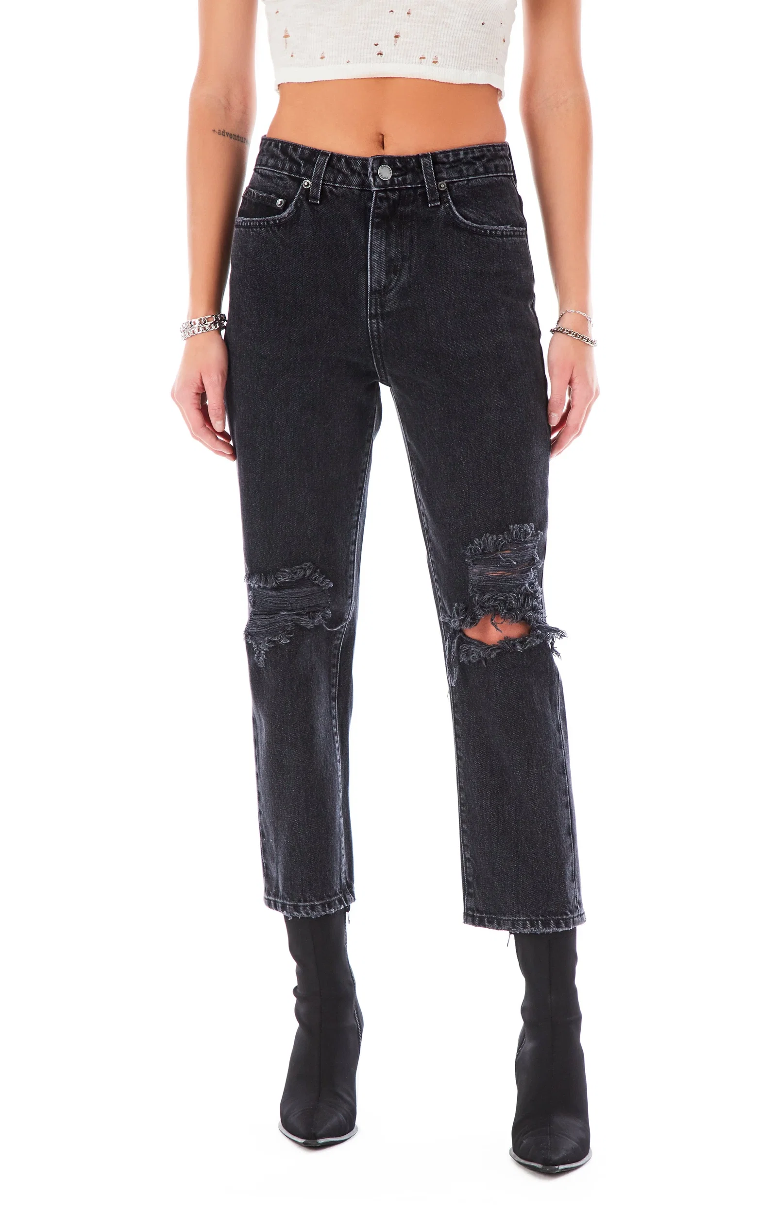 Image of HERMIA ARIZONA BLACK JEAN