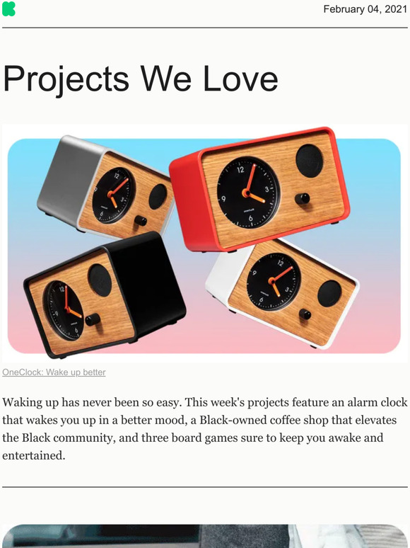 Projects We Love: Rise and shine