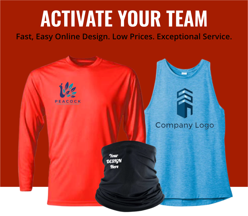 custom printed activewear
