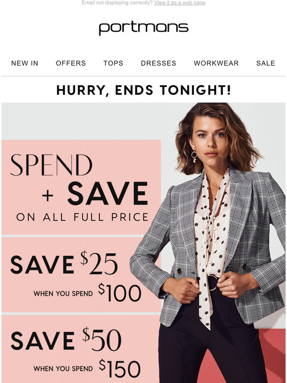 portmans pink blazer